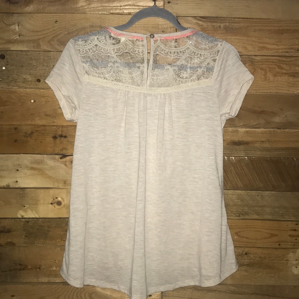 Cream Lace Detailed Blouse - Picture 5 of 5